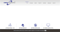 Desktop Screenshot of cometain.it